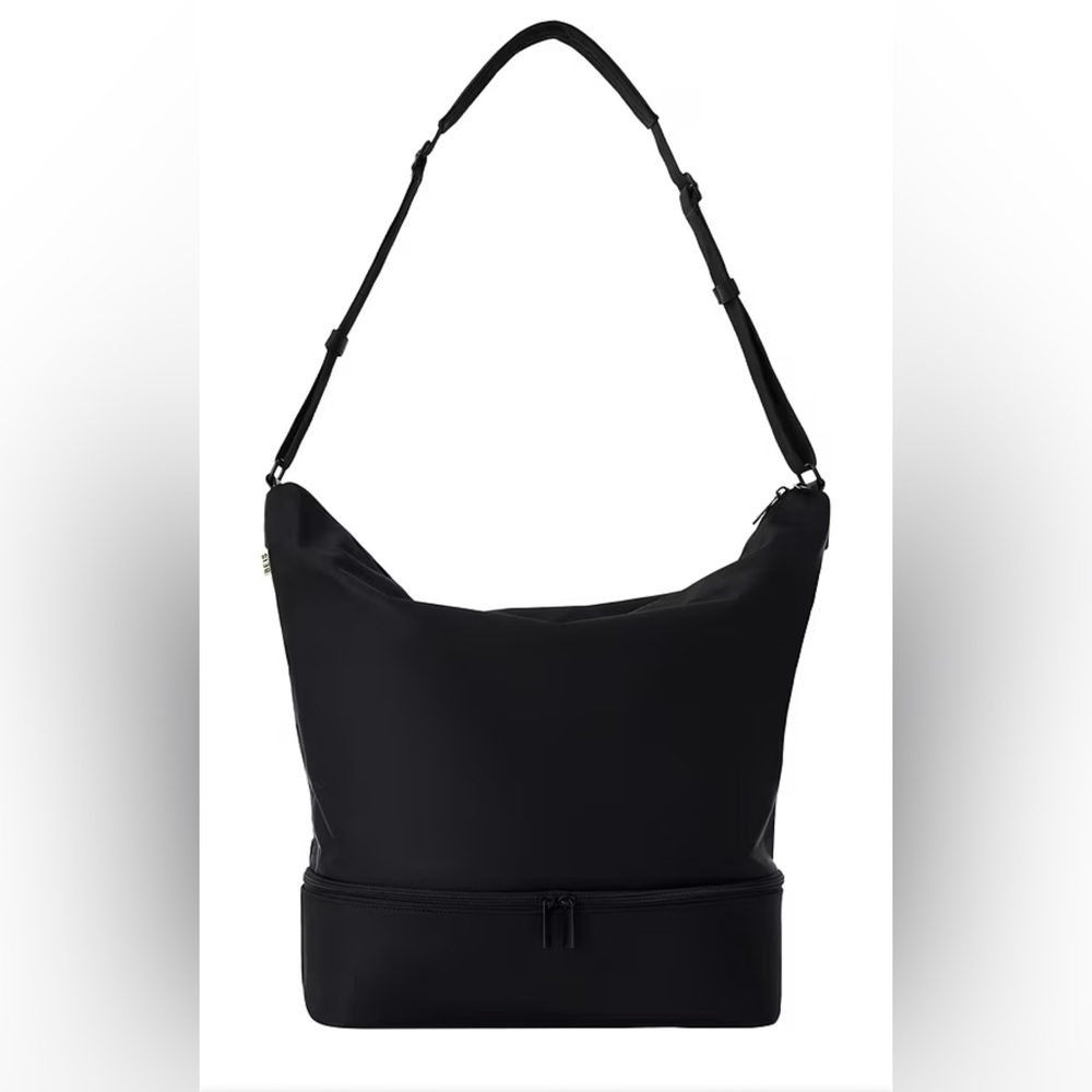 BEIS BLACK Travel Shoulder Nylon Bag